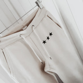Vintage white IBIZA joggers *relaxed fit*