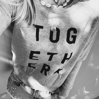 TOGETHER sweatshirt *raising money to help those in most need in Ukraine* *relaxed fit*