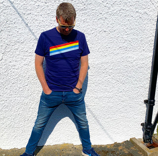 Courmayeur Navy tee