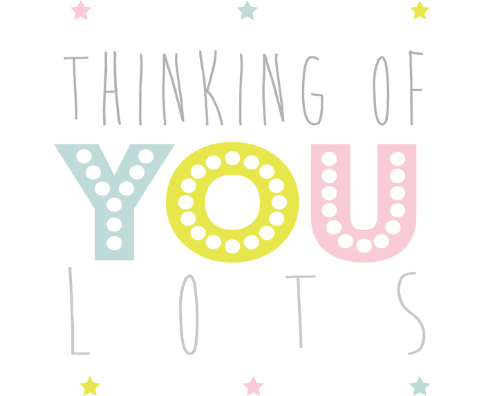 Thinking of you lots stars