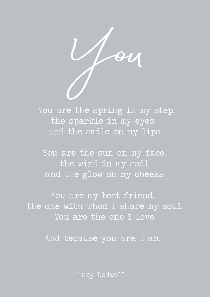 You A4 print